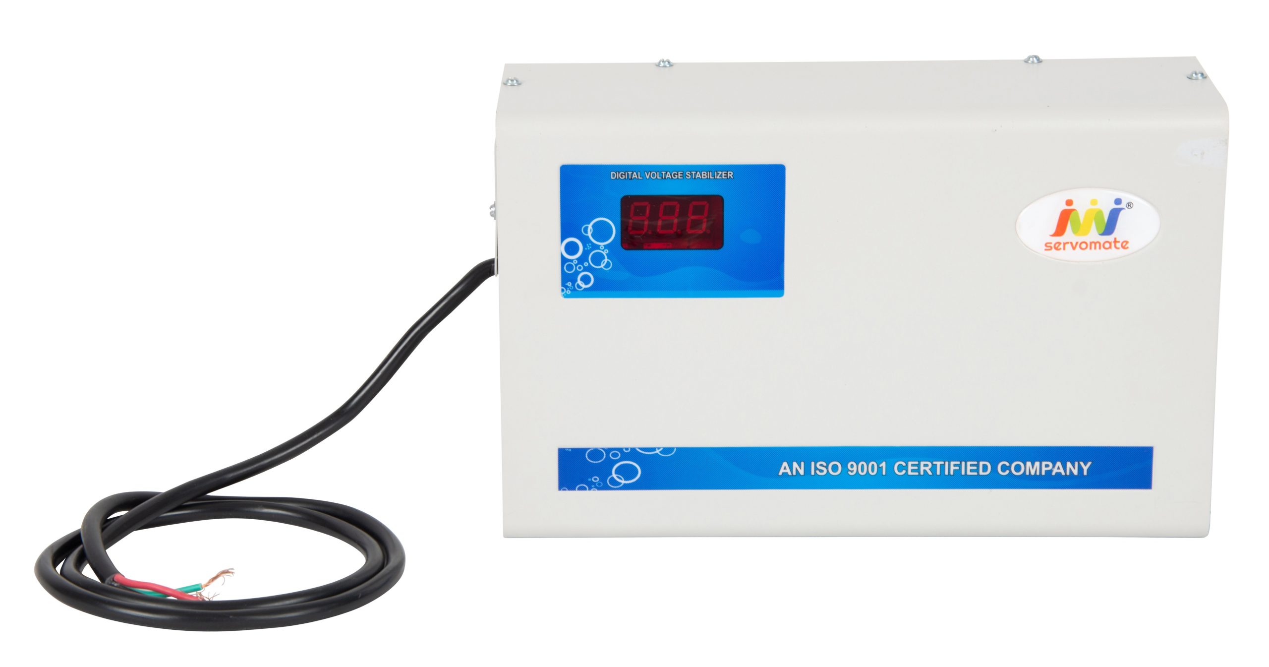 Servomate 4 KVA automatic voltage stabilizer for 1.5 ton split ac and window ac (110v-280v) Aluminium