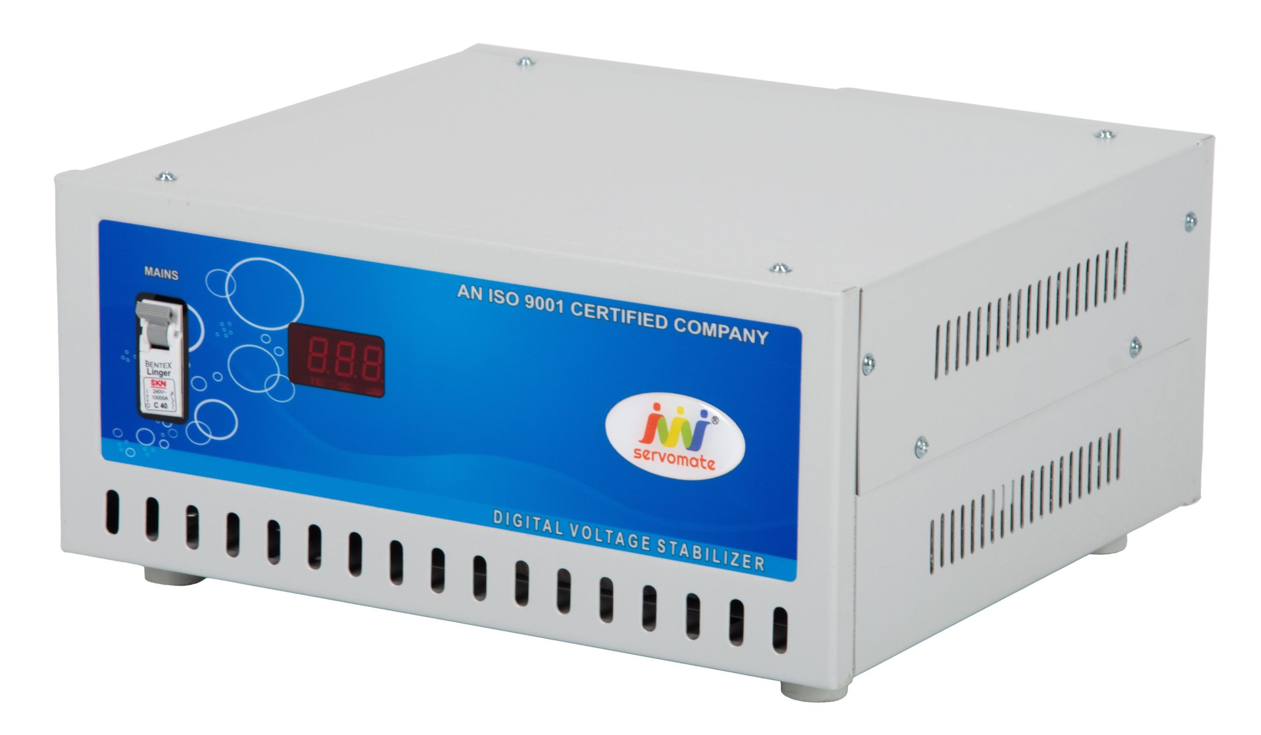 Servomate 5 KVA mainline automatic voltage stabilizer (90v-300v) 1 Phase 100% Copper
